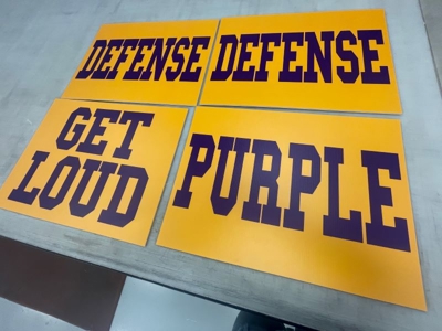 Athletic Signage Photo
